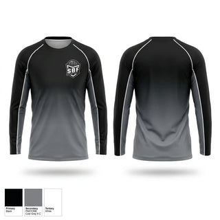 Long Sleeve Performance Shirt, SBF, Men's Basketball, Teamtime, Team time, sublimation, custom sports apparel, team uniforms, spirit wear, spiritwear, sports uniforms, custom shirts, team store, custom team store, fundraiser sports, apparel fundraiser