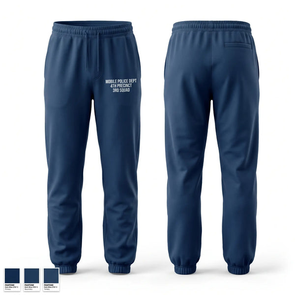 Sweatpants, Mobile police dept 4th precinct 3rd Squad, Police, Teamtime, Team time, sublimation, custom sports apparel, team uniforms, spirit wear, spiritwear, sports uniforms, custom shirts, team store, custom team store, fundraiser sports, apparel fundraiser