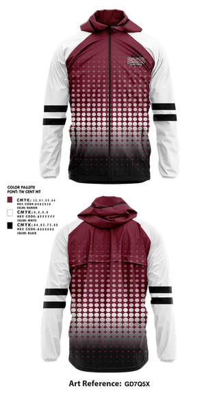 Windbreaker, Princeton High School Dance, Spirit Store, Teamtime, Team time, sublimation, custom sports apparel, team uniforms, spirit wear, spiritwear, sports uniforms, custom shirts, team store, custom team store, fundraiser sports, apparel fundraiser