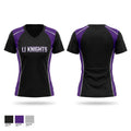 LI Knights Women's Short Sleeve V-neck Shirt - 1