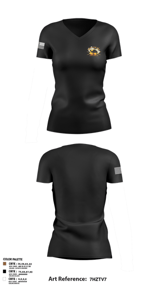 Womens Short Sleeve Vneck Shirt, 205th TPASE, , Teamtime, Team time, sublimation, custom sports apparel, team uniforms, spirit wear, spiritwear, sports uniforms, custom shirts, team store, custom team store, fundraiser sports, apparel fundraiser