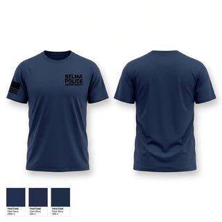 Old School Cotton Feel Shirt, Selma Police Department, Police, Teamtime, Team time, sublimation, custom sports apparel, team uniforms, spirit wear, spiritwear, sports uniforms, custom shirts, team store, custom team store, fundraiser sports, apparel fundraiser
