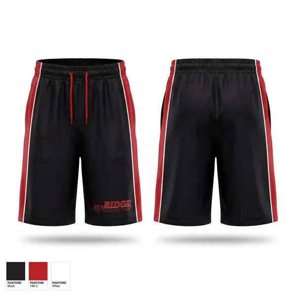 Athletic Shorts With Pockets, Ridge Ambulance Service, EMS/EMT, Teamtime, Team time, sublimation, custom sports apparel, team uniforms, spirit wear, spiritwear, sports uniforms, custom shirts, team store, custom team store, fundraiser sports, apparel fundraiser