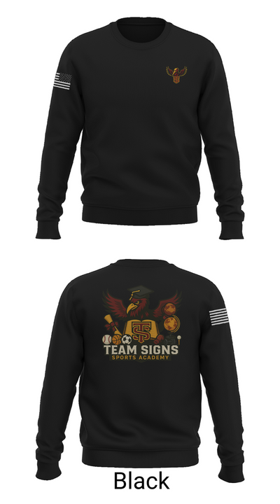 Team Signs Sports Academy 72258111 Crew Neck Sweatshirt - 21