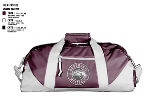 Duffle Bag, Menomonie mustangs, Ice Hockey, Teamtime, Team time, sublimation, custom sports apparel, team uniforms, spirit wear, spiritwear, sports uniforms, custom shirts, team store, custom team store, fundraiser sports, apparel fundraiser