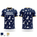 Haslet Knights Soft Poly Tee Cotton Like Feel - 1