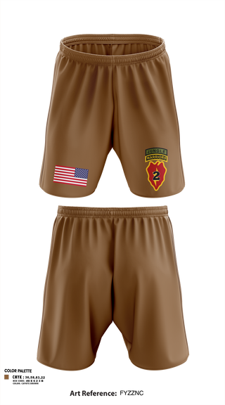 Athletic Shorts With Pockets, H2F, 2nd Mobile Brigade, 25th Infantry Division, Army, Teamtime, Team time, sublimation, custom sports apparel, team uniforms, spirit wear, spiritwear, sports uniforms, custom shirts, team store, custom team store, fundraiser sports, apparel fundraiser