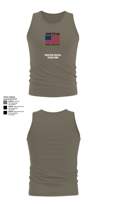 Sikeston Special operations 6321266 Tank Top - 75