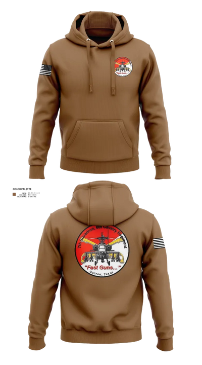 7th Squadron, Sixth Cavalry Regiment 24299123 Hoodie - 21