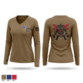 C-co 3-187IN Women's Long Sleeve V-neck Shirt - 1