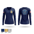 Swansboro Police cadet unit 46872929 Women's Long Sleeve V-neck Shirt - 1