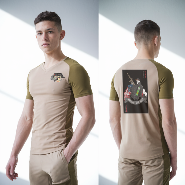 Old School Cotton Feel Shirt, Human Smuggling, Police, Teamtime, Team time, sublimation, custom sports apparel, team uniforms, spirit wear, spiritwear, sports uniforms, custom shirts, team store, custom team store, fundraiser sports, apparel fundraiser