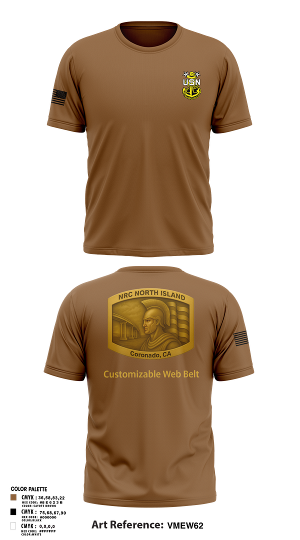 Short Sleeve Performance Shirt, NRC NORTH ISLAND, Navy, Teamtime, Team time, sublimation, custom sports apparel, team uniforms, spirit wear, spiritwear, sports uniforms, custom shirts, team store, custom team store, fundraiser sports, apparel fundraiser