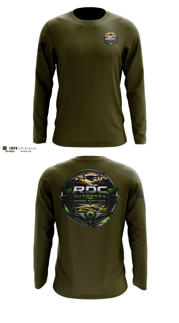 Long Sleeve Performance Shirt, RDC Outdoors, Police, Teamtime, Team time, sublimation, custom sports apparel, team uniforms, spirit wear, spiritwear, sports uniforms, custom shirts, team store, custom team store, fundraiser sports, apparel fundraiser