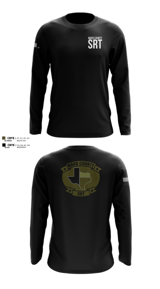 Long Sleeve Performance Shirt, WARD COUNTY SRT, Police, Teamtime, Team time, sublimation, custom sports apparel, team uniforms, spirit wear, spiritwear, sports uniforms, custom shirts, team store, custom team store, fundraiser sports, apparel fundraiser