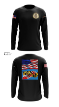 Greenbelt police Charlie squad Long Sleeve Performance Shirt - 21