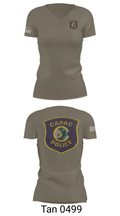 CAPAC POLICE DEPARTMENT  Women's Short Sleeve V-neck Shirt - 6