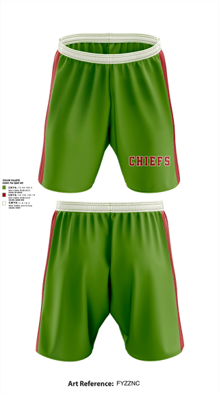 Athletic Shorts With Pockets, Chiefs, Baseball, Teamtime, Team time, sublimation, custom sports apparel, team uniforms, spirit wear, spiritwear, sports uniforms, custom shirts, team store, custom team store, fundraiser sports, apparel fundraiser