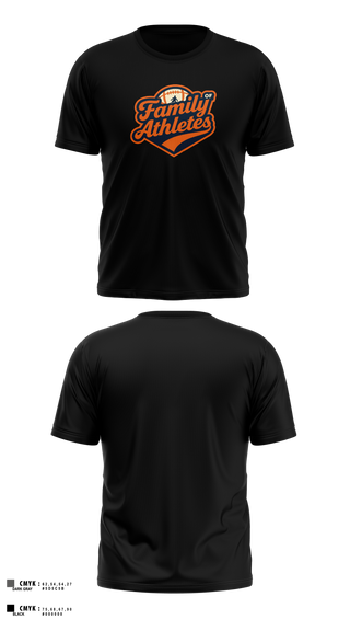 Short Sleeve Performance Shirt, Family Of Athletes, , Teamtime, Team time, sublimation, custom sports apparel, team uniforms, spirit wear, spiritwear, sports uniforms, custom shirts, team store, custom team store, fundraiser sports, apparel fundraiser