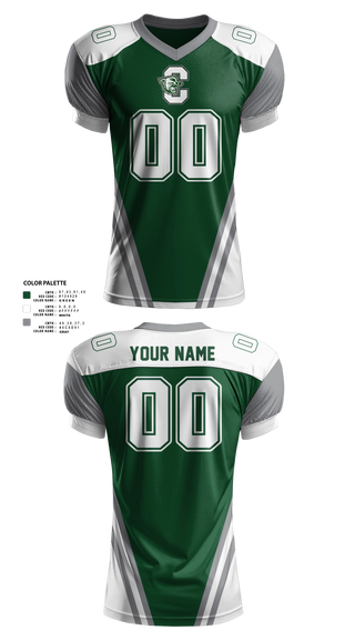 Football Jersey, Cardigan Mountain School, , Teamtime, Team time, sublimation, custom sports apparel, team uniforms, spirit wear, spiritwear, sports uniforms, custom shirts, team store, custom team store, fundraiser sports, apparel fundraiser