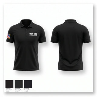 Short Sleeve Performance Polo, ODA 545 5th Special Forces Group, Army, Teamtime, Team time, sublimation, custom sports apparel, team uniforms, spirit wear, spiritwear, sports uniforms, custom shirts, team store, custom team store, fundraiser sports, apparel fundraiser