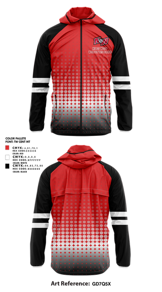 Windbreaker, Niles West Wolfettes Dance, Spirit Store, Teamtime, Team time, sublimation, custom sports apparel, team uniforms, spirit wear, spiritwear, sports uniforms, custom shirts, team store, custom team store, fundraiser sports, apparel fundraiser