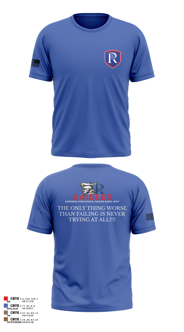 Short Sleeve Performance Shirt, RICS Raiders, Army, Teamtime, Team time, sublimation, custom sports apparel, team uniforms, spirit wear, spiritwear, sports uniforms, custom shirts, team store, custom team store, fundraiser sports, apparel fundraiser
