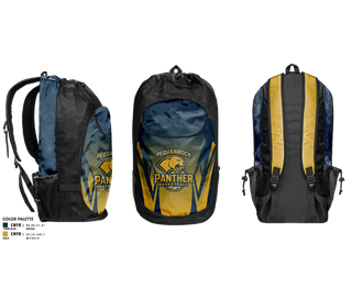 Gear Bag, Pequannock Panthers, Women's Basketball, Teamtime, Team time, sublimation, custom sports apparel, team uniforms, spirit wear, spiritwear, sports uniforms, custom shirts, team store, custom team store, fundraiser sports, apparel fundraiser