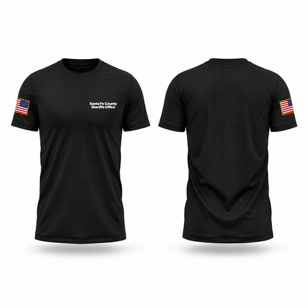 Santa Fe County Sheriffs Office Old School Cotton Feel Shirt - 1