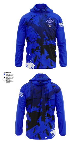 Windbreaker, Mansfield Martial Arts Center, , Teamtime, Team time, sublimation, custom sports apparel, team uniforms, spirit wear, spiritwear, sports uniforms, custom shirts, team store, custom team store, fundraiser sports, apparel fundraiser