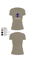 51SFS Metal Tigers 2477629 Women's Short Sleeve V-neck Shirt - 64