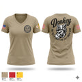 206th Sig Co. Women's Short Sleeve V-neck Shirt - 1