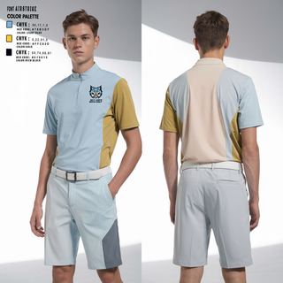 Short Sleeve Quarter Zip Jacket, Sky View Boys Golf, Golf, Teamtime, Team time, sublimation, custom sports apparel, team uniforms, spirit wear, spiritwear, sports uniforms, custom shirts, team store, custom team store, fundraiser sports, apparel fundraiser