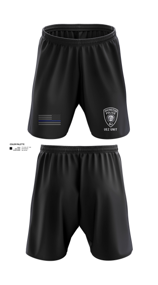 Athletic Shorts With Pockets, Irvington UEZ, Police, Teamtime, Team time, sublimation, custom sports apparel, team uniforms, spirit wear, spiritwear, sports uniforms, custom shirts, team store, custom team store, fundraiser sports, apparel fundraiser