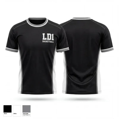 LD1 Basketball 3642580 Old School Cotton Feel Shirt - 1