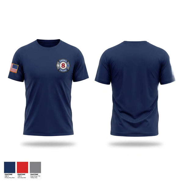 Short Sleeve Performance Shirt, Thompsonville Fire & EMS, Fire Department, Teamtime, Team time, sublimation, custom sports apparel, team uniforms, spirit wear, spiritwear, sports uniforms, custom shirts, team store, custom team store, fundraiser sports, apparel fundraiser