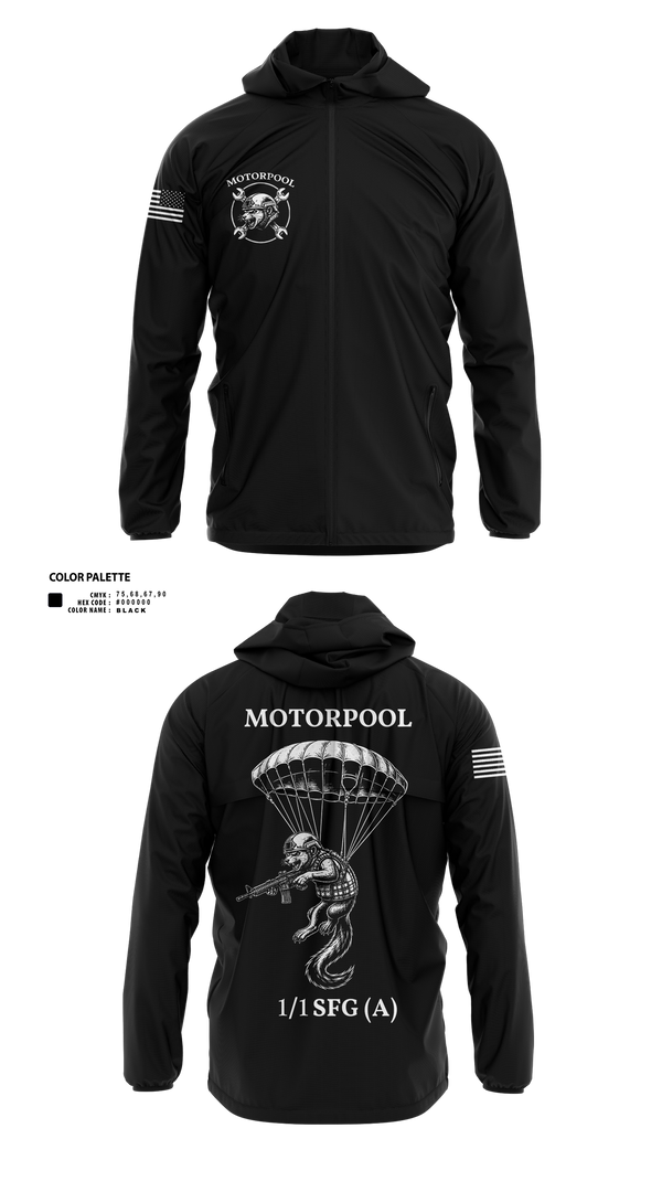 Windbreaker, MOF/MOPO, Army, Teamtime, Team time, sublimation, custom sports apparel, team uniforms, spirit wear, spiritwear, sports uniforms, custom shirts, team store, custom team store, fundraiser sports, apparel fundraiser