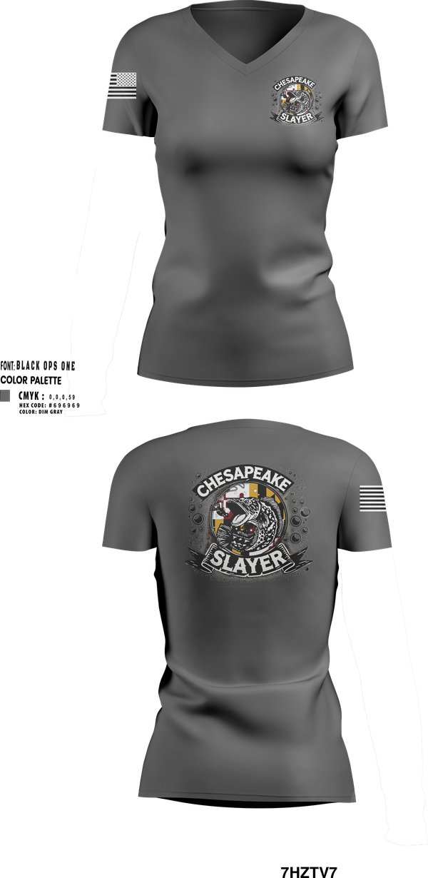 Womens Short Sleeve Vneck Shirt, Fishing outdoor, , Teamtime, Team time, sublimation, custom sports apparel, team uniforms, spirit wear, spiritwear, sports uniforms, custom shirts, team store, custom team store, fundraiser sports, apparel fundraiser