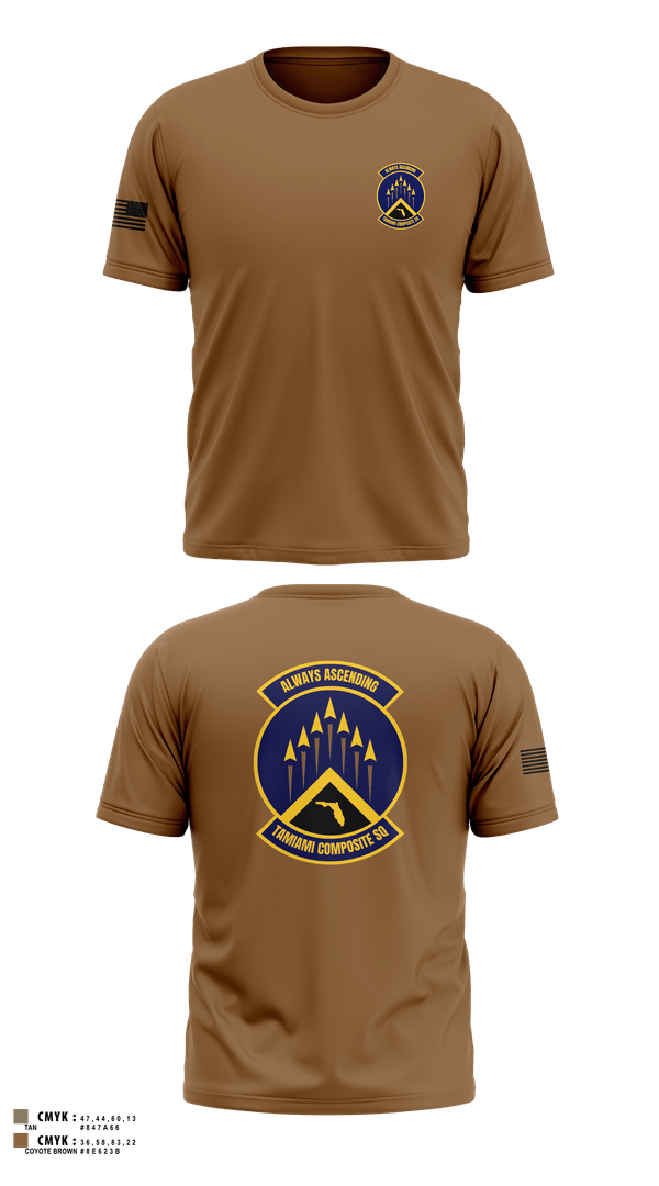 Short Sleeve Performance Shirt, SER-FL-355 TAMIAMI COMPOSITE SQUADRON, , Teamtime, Team time, sublimation, custom sports apparel, team uniforms, spirit wear, spiritwear, sports uniforms, custom shirts, team store, custom team store, fundraiser sports, apparel fundraiser