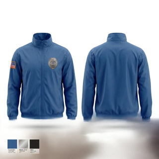 Windbreaker, Mercy Public Safety, Police, Teamtime, Team time, sublimation, custom sports apparel, team uniforms, spirit wear, spiritwear, sports uniforms, custom shirts, team store, custom team store, fundraiser sports, apparel fundraiser