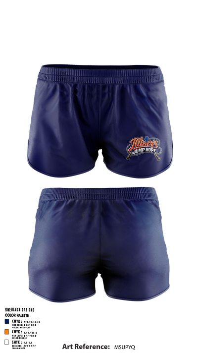 Illinois Jump Rope 66812681 Women's Shorts - 5