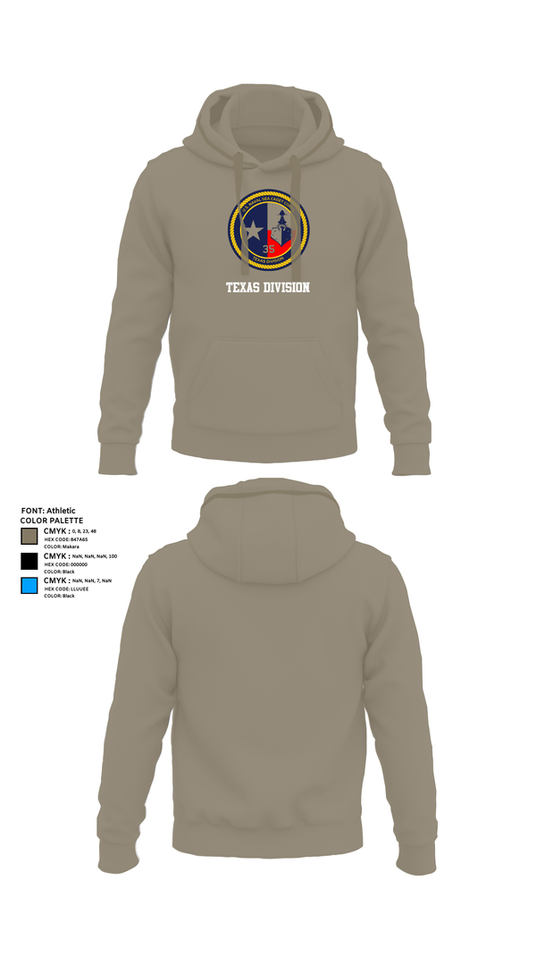 Hoodie, Texas Division, , Teamtime, Team time, sublimation, custom sports apparel, team uniforms, spirit wear, spiritwear, sports uniforms, custom shirts, team store, custom team store, fundraiser sports, apparel fundraiser