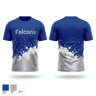 Old School Cotton Feel Shirt, Falcons, Cheer, Teamtime, Team time, sublimation, custom sports apparel, team uniforms, spirit wear, spiritwear, sports uniforms, custom shirts, team store, custom team store, fundraiser sports, apparel fundraiser