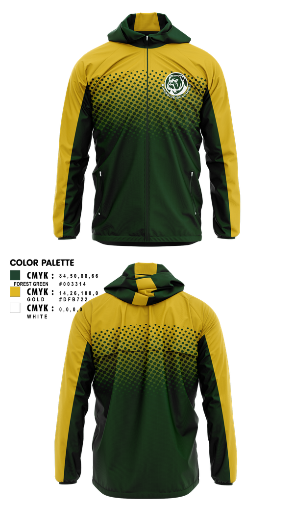 Windbreaker, Riverside Bulldogs, , Teamtime, Team time, sublimation, custom sports apparel, team uniforms, spirit wear, spiritwear, sports uniforms, custom shirts, team store, custom team store, fundraiser sports, apparel fundraiser