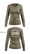 Noble Team 97394718 Women's Long Sleeve V-neck Shirt - 2