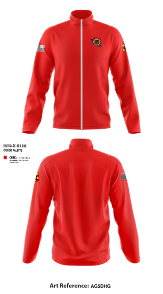 Fleece Jacket, 434th FA BDE H2F, Army, Teamtime, Team time, sublimation, custom sports apparel, team uniforms, spirit wear, spiritwear, sports uniforms, custom shirts, team store, custom team store, fundraiser sports, apparel fundraiser