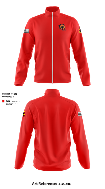 434th FA BDE H2F 66050824 Fleece Jacket - 105
