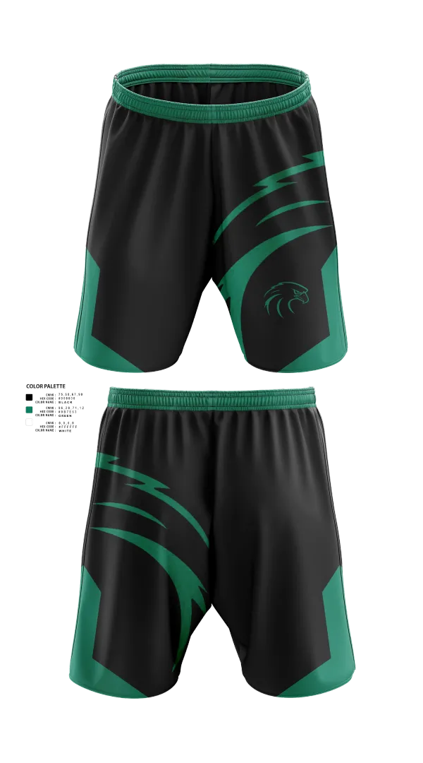 Athletic Shorts With Pockets, NSU Riverhawks Football, , Teamtime, Team time, sublimation, custom sports apparel, team uniforms, spirit wear, spiritwear, sports uniforms, custom shirts, team store, custom team store, fundraiser sports, apparel fundraiser