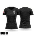 Criminal Investigation Unit Women's Short Sleeve V-neck Shirt - 1