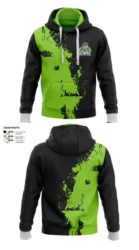 Hoodie, Seneca Creek Sliders, Baseball, Teamtime, Team time, sublimation, custom sports apparel, team uniforms, spirit wear, spiritwear, sports uniforms, custom shirts, team store, custom team store, fundraiser sports, apparel fundraiser